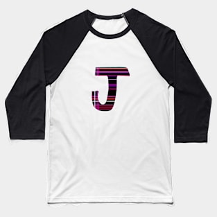 Letter J 02 Baseball T-Shirt